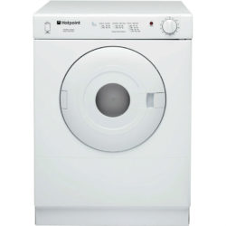 Hotpoint First Edition V4D01P Compact Tumble Dryer - White